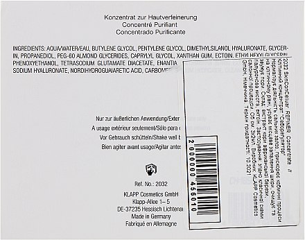 Ампули Себорегулятор Klapp Skin Cellular Refiner Concentrate, 3 шт., 2 мл - фото 4