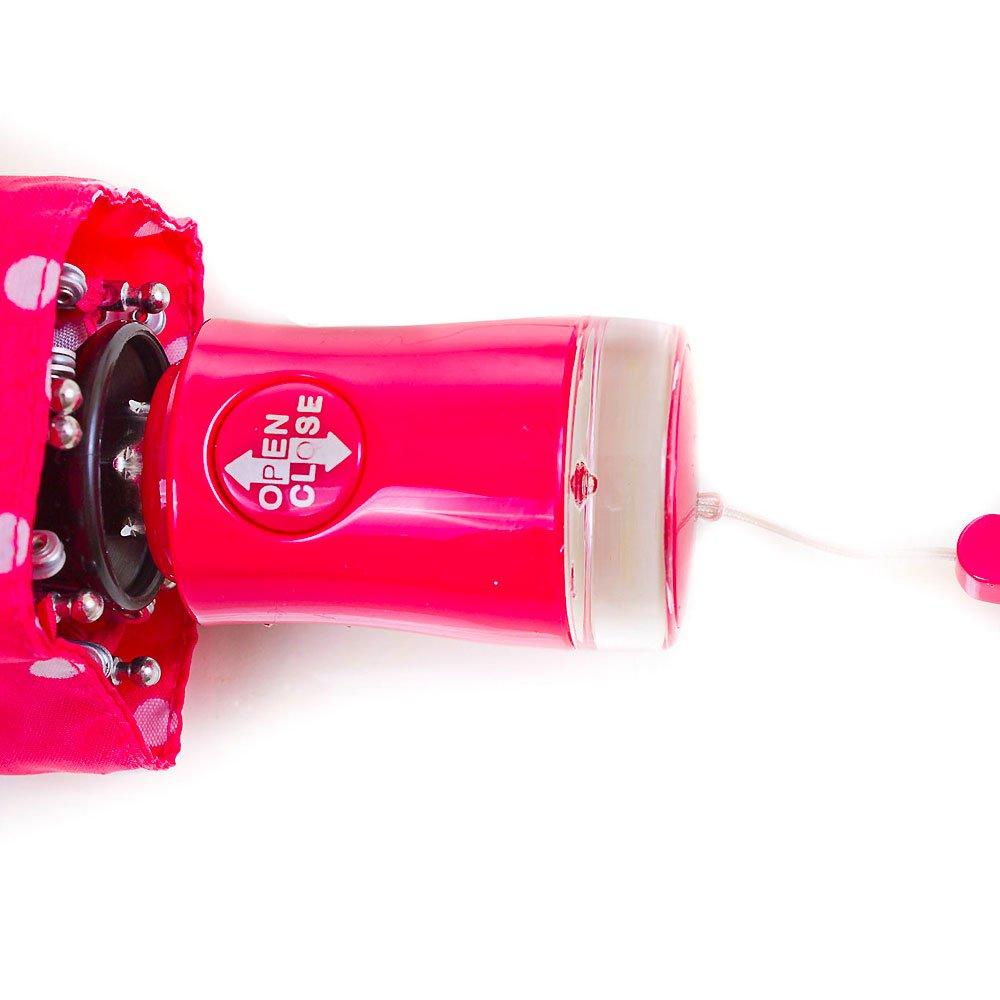 Женский складной зонтик полный автомат Zest 100 см розовый - фото 5