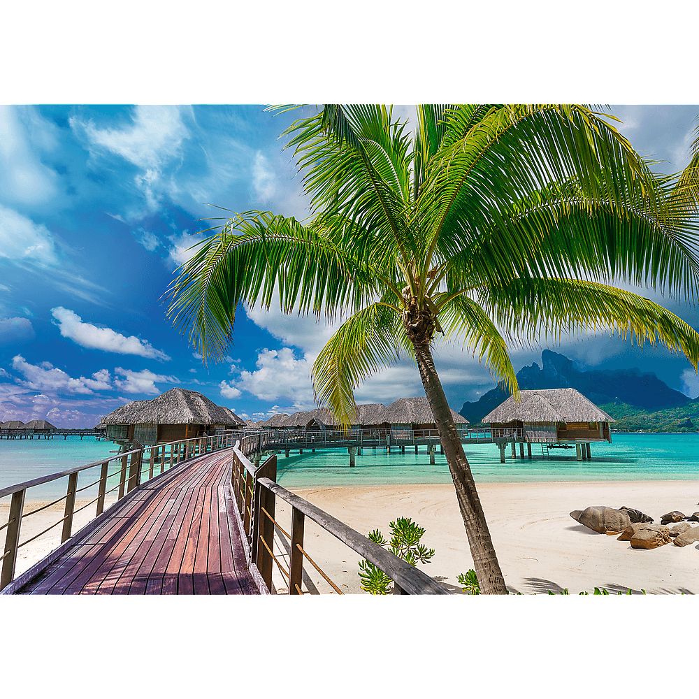 Пазлы Trefl Безграничная коллекция: Райский пляж Бора 1000 элементов - фото 2