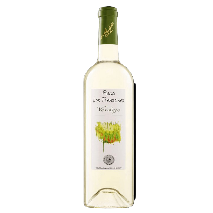 Вино Finca Los Trenzones Verdejo, біле, сухе, 12,5%, 0,75 л - фото 1