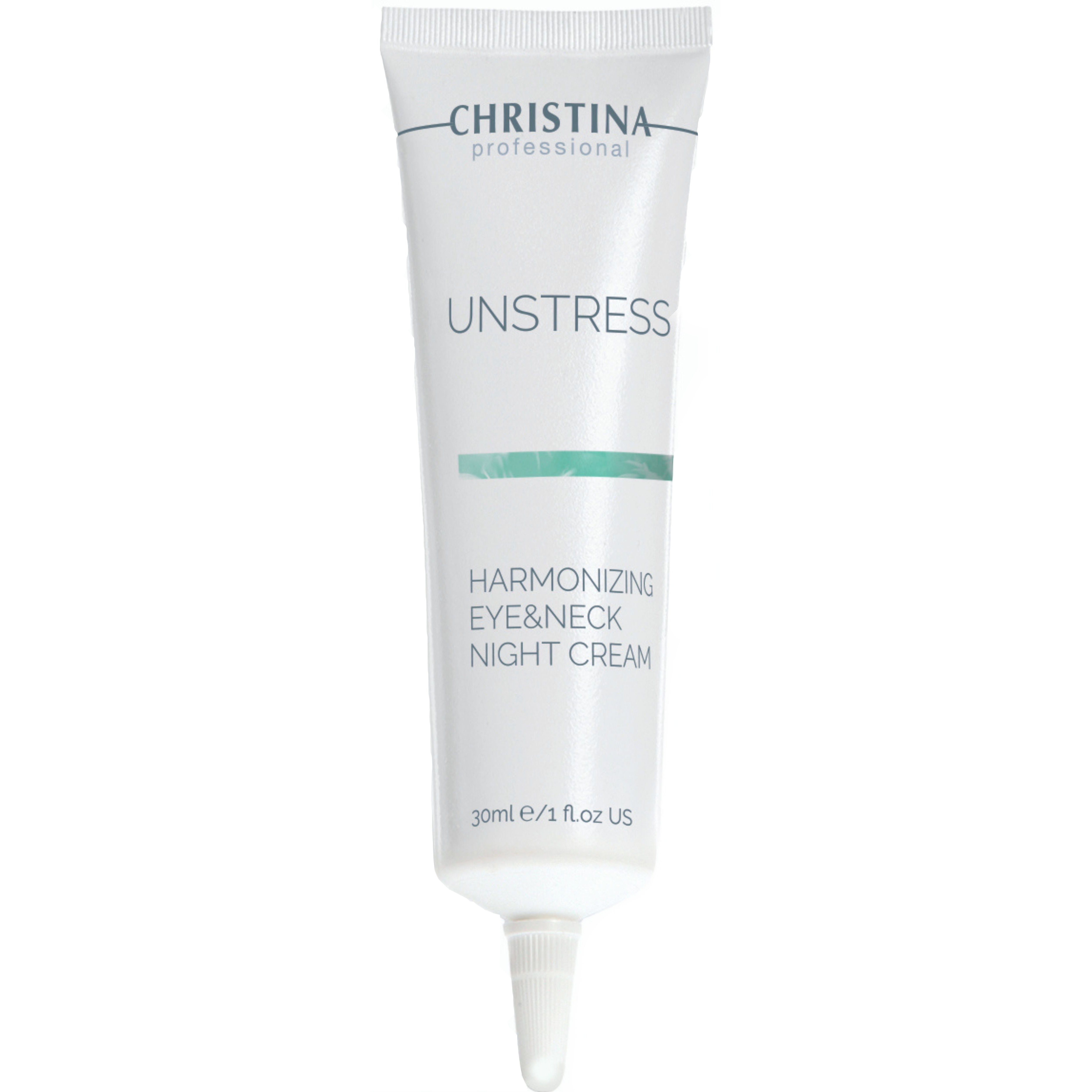 Нічний крем для шкіри навколо очей та шиї Christina Unstress Harmonizing Night Cream Eye & Neck 30 мл - фото 1