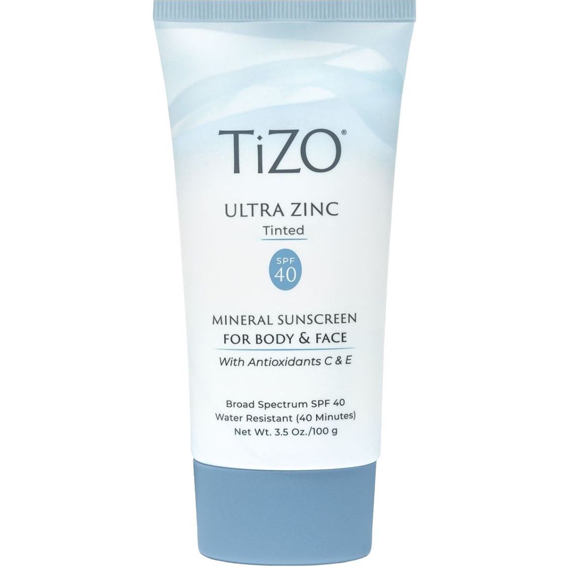 Крем солнцезащитный для лица и тела с оттенком TiZO Ultra Zinc Body & Face Tinted SPF 40, 100 г - фото 1