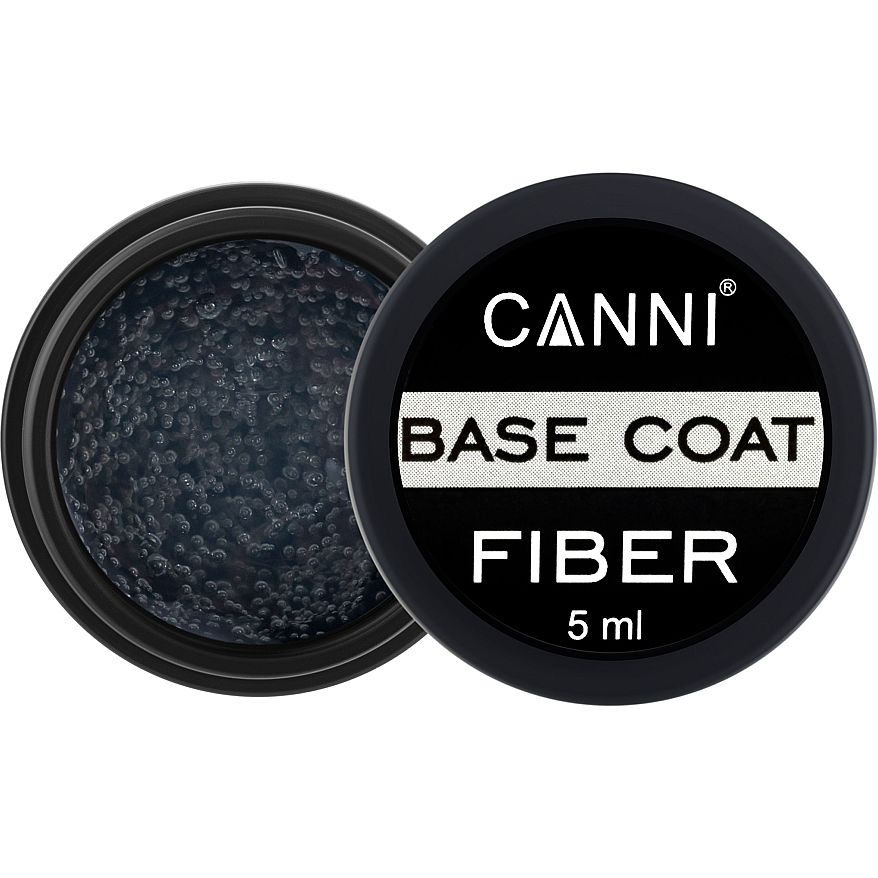 Базовое каучуковое покрытие Canni Fiber Base з армуючими волокнами 5 мл - фото 1