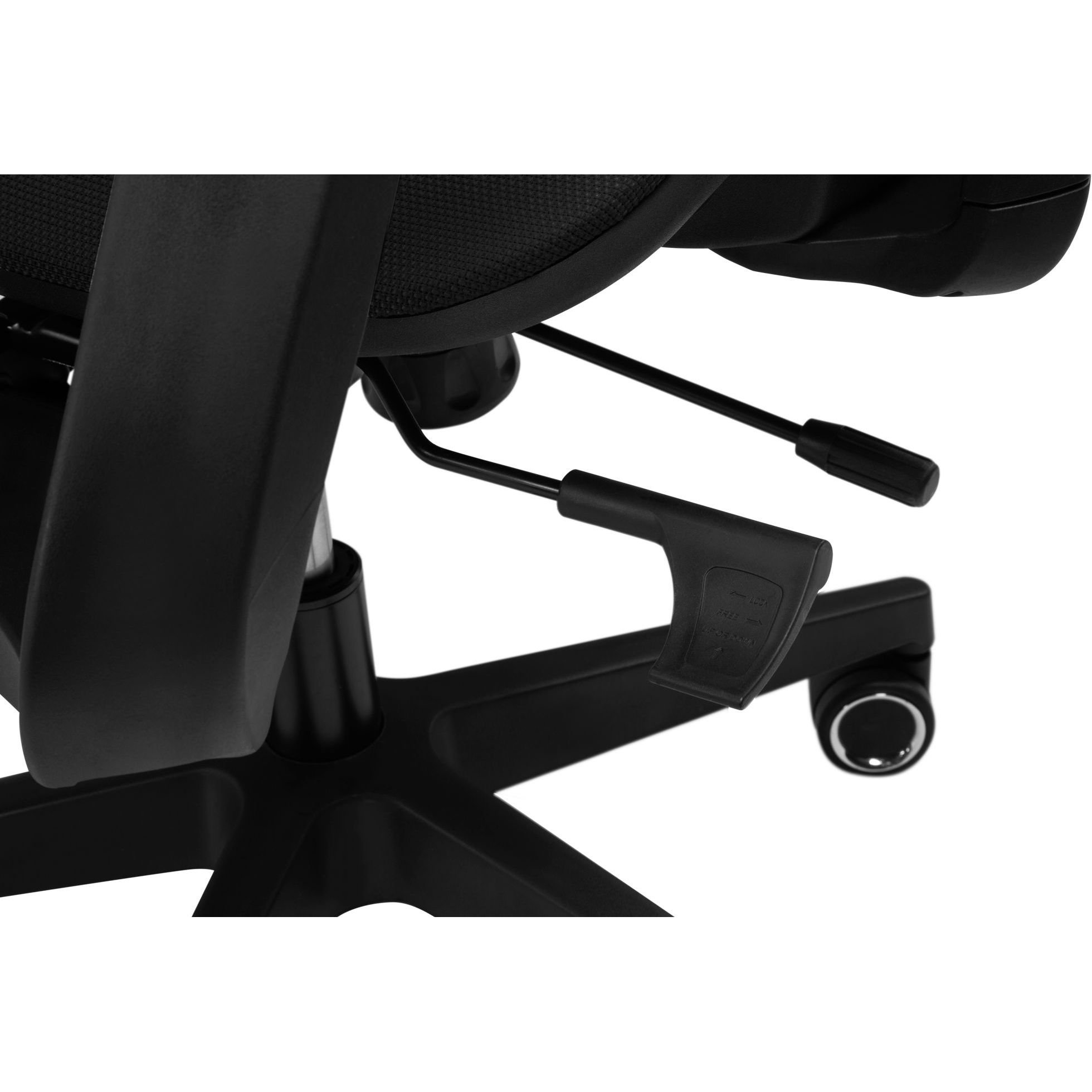 Офісне крісло GT Racer B-529B, чорне (B-529B Black) - фото 8