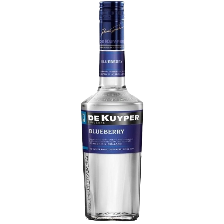 Ликер De Kuyper Blueberry Голубика, 15 %, 0,7 л - фото 1