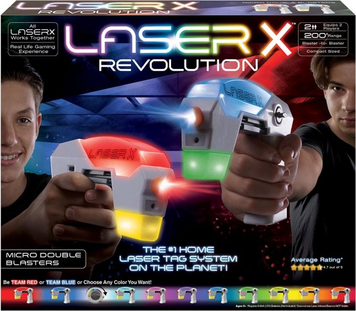 Ігровий набір для лазерних боїв Laser X Revolution Micro, для двох гравців (88168) - фото 8