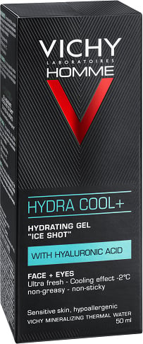 Зволожуючий гель з охолоджуючим ефектом Vichy Homme Hydra Cool+, для обличчя та контуру очей, 50 мл - фото 3