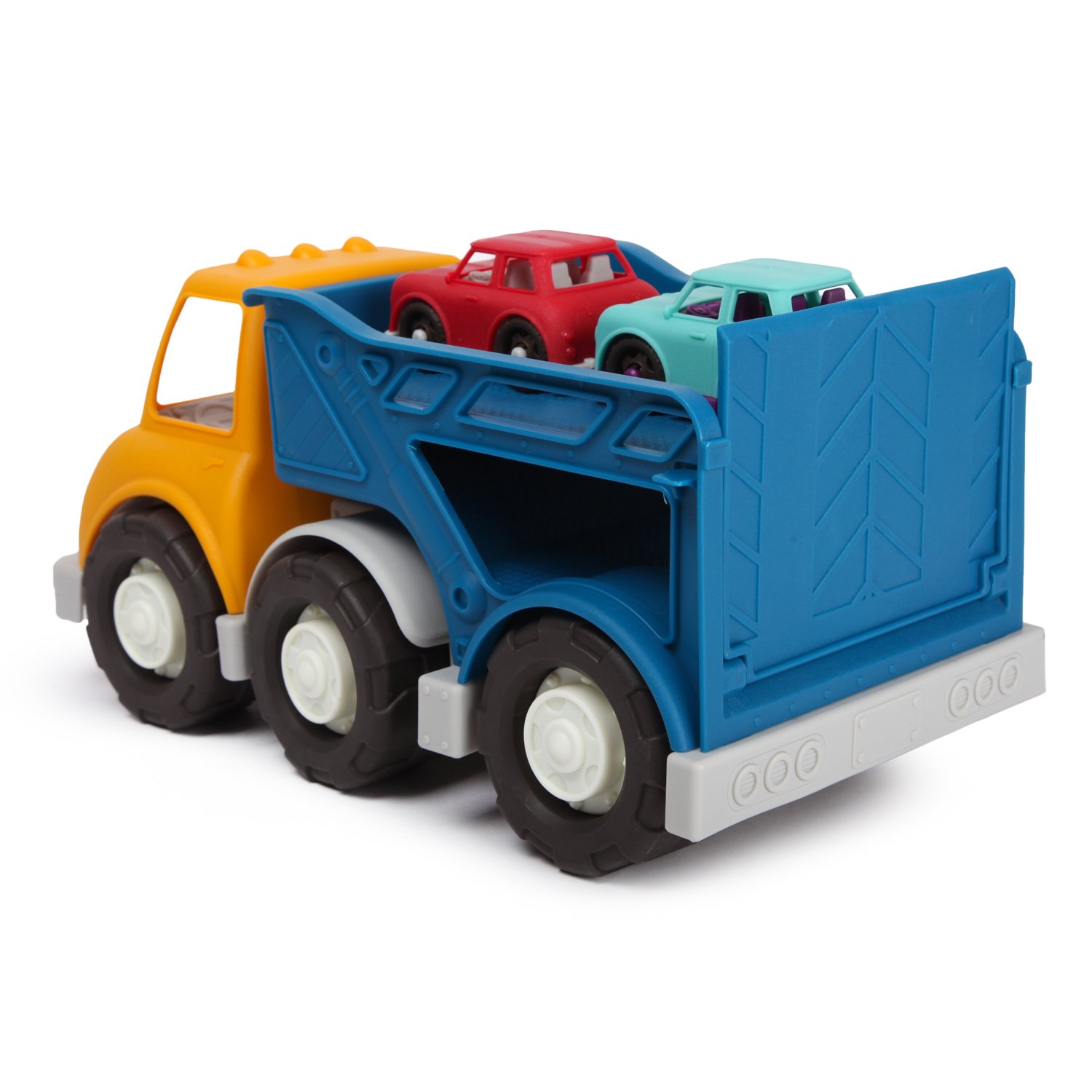 Ігровий набір Battat Автовоз з машинками синій (VE1020Z) - фото 4