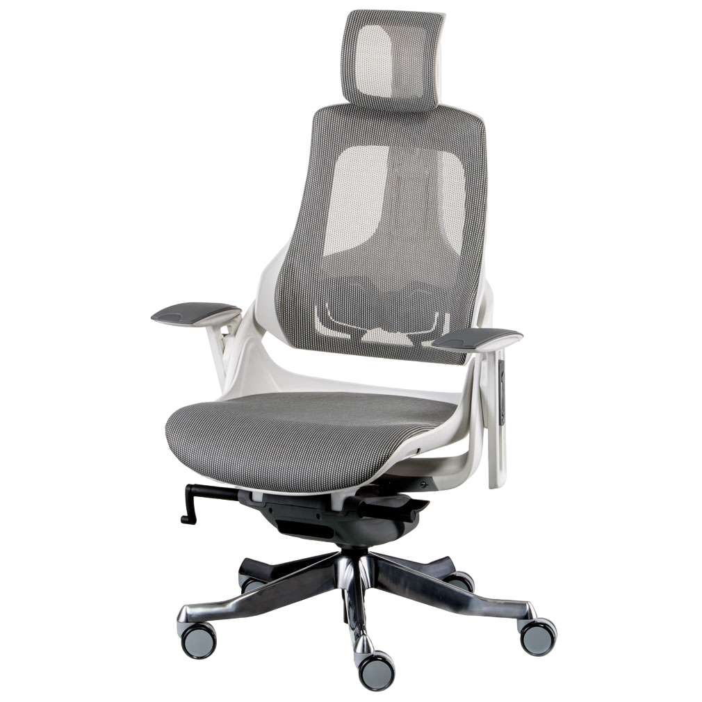 Офісне крісло Special4you Wau Snowy Network біле (E5302) - фото 1