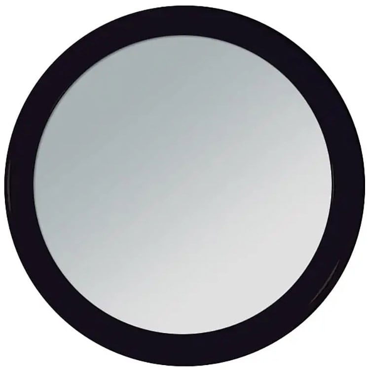 Зеркало карманное Titania 7.5 см черное (1540 L черн) - фото 1