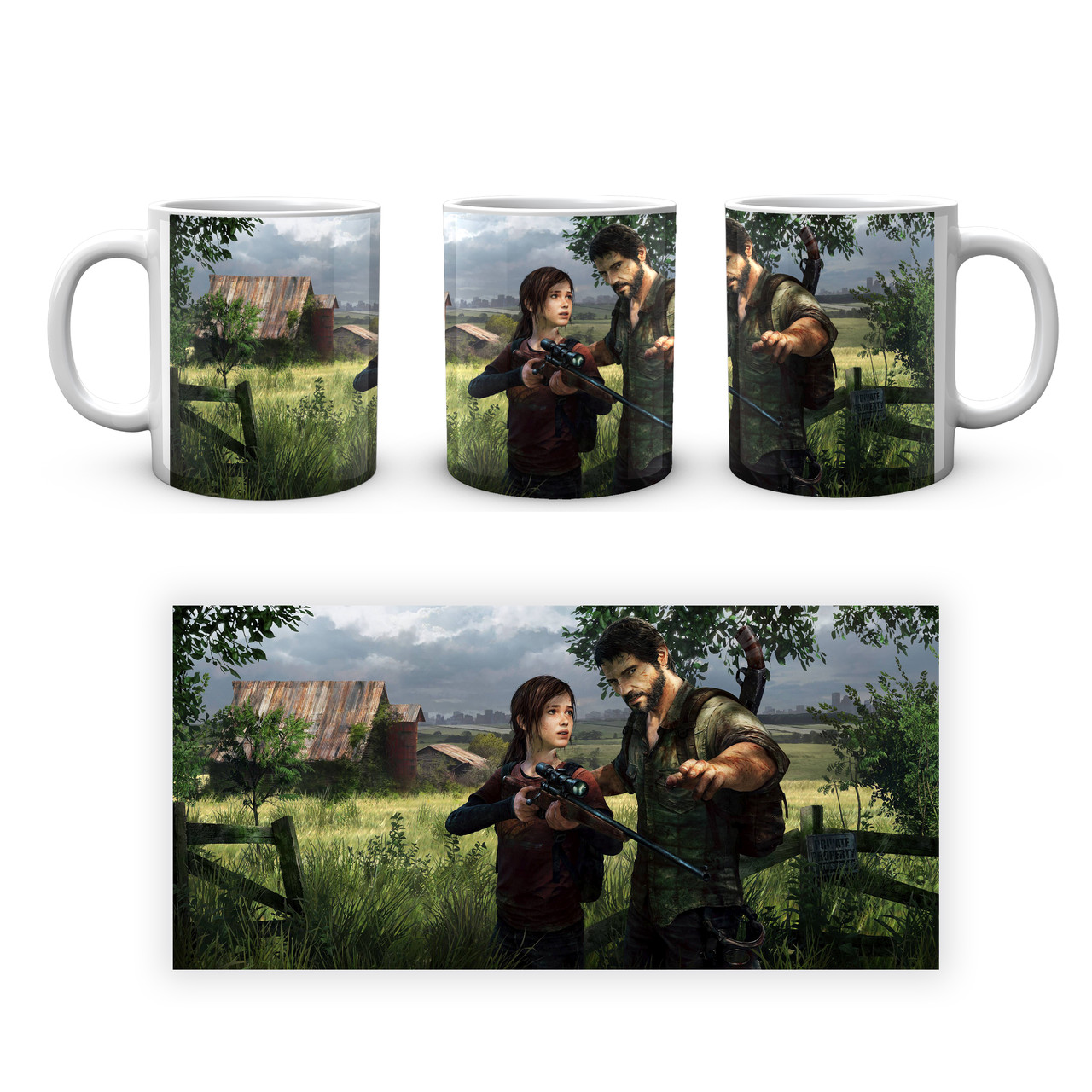 Кружка GeekLand The Last of Us Одни из нас Элли Джоэл LU 02.03 - фото 4