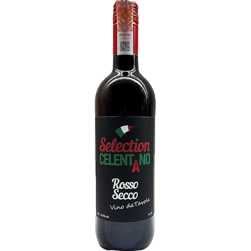Вино Schenk Celentano Dry Red, 10,5%, 0,75 л (8000013712029) - фото 1