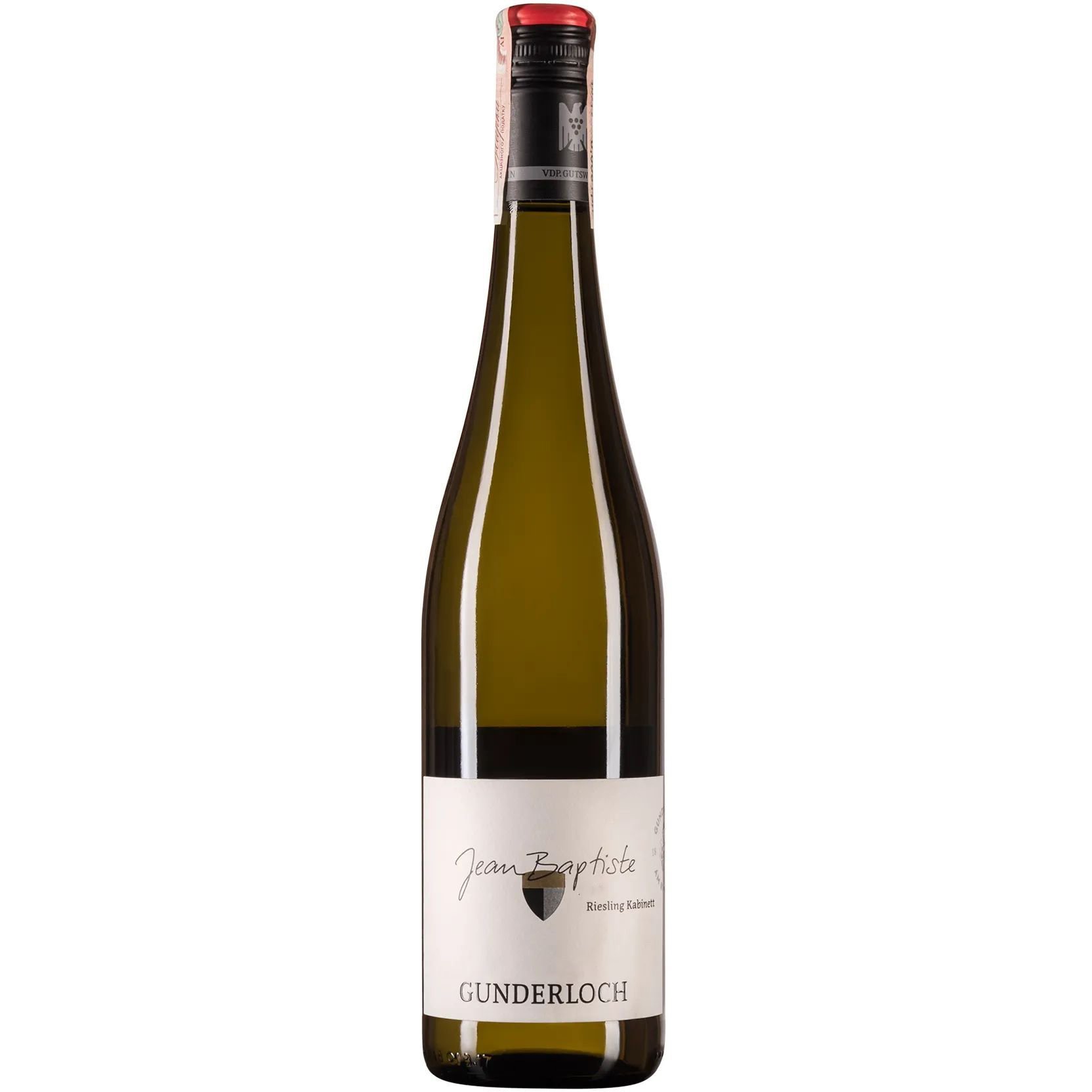 Вино Gunderloch Riesling Jean Baptiste Kabinett, белое, полусухое, 10,5%, 0,75 л - фото 1