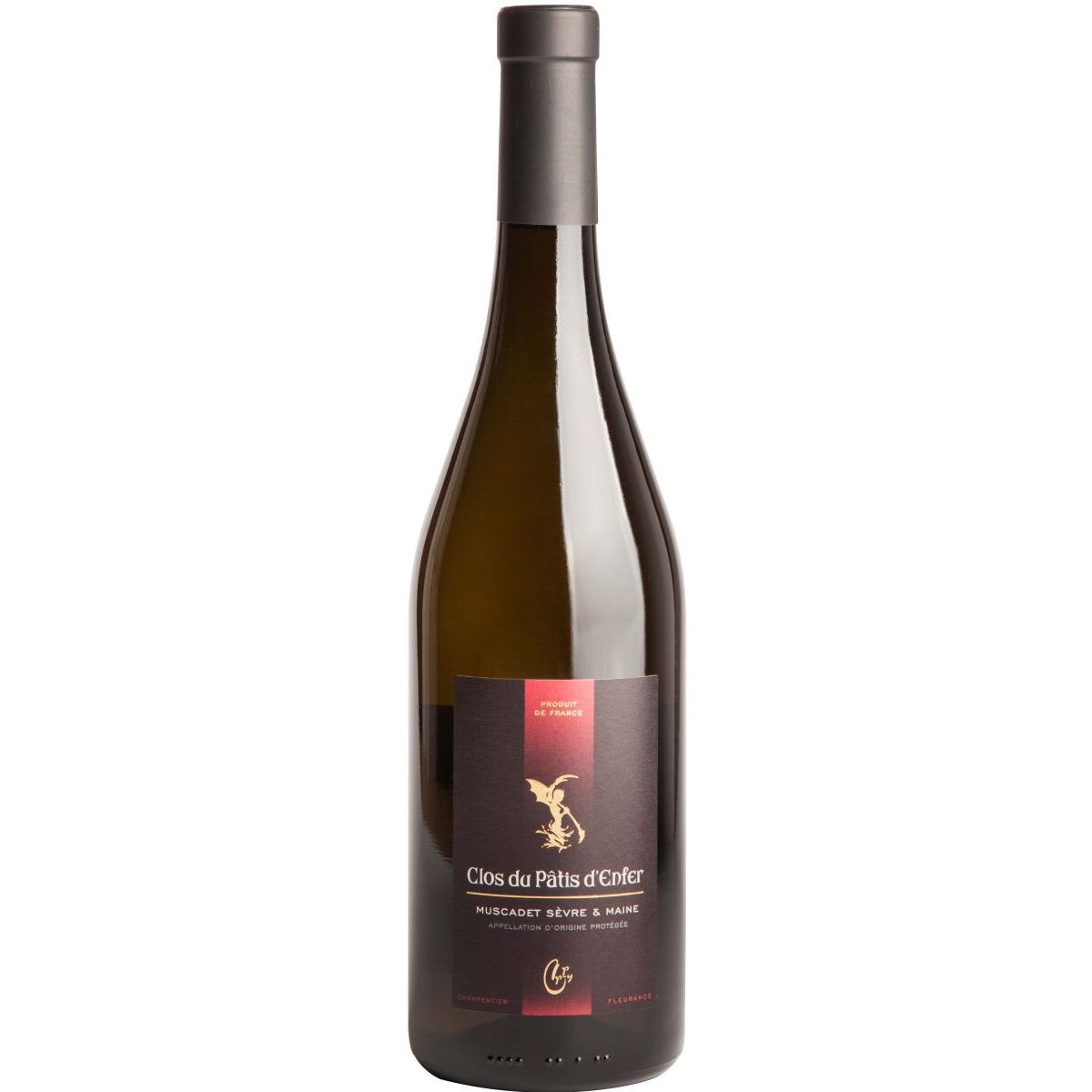 Вино Domaine de La Bretonniere Clos Du Patis d’Enfer Muscadet Sevre-et-Maine біле сухе 0.75 л - фото 1