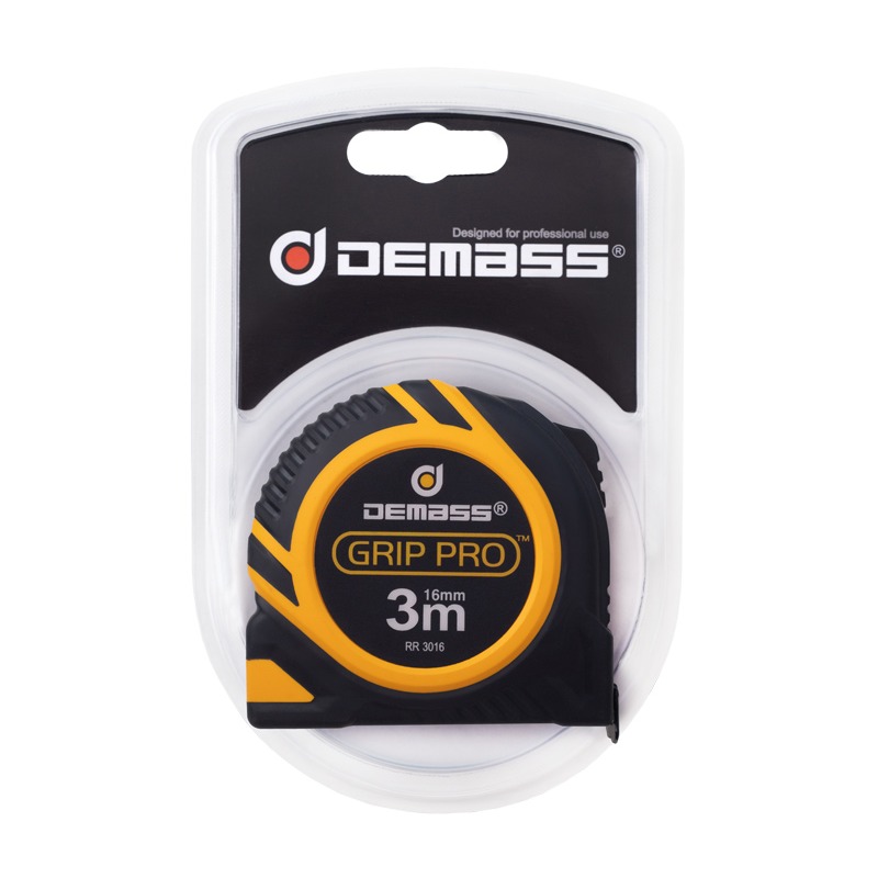 Рулетка вимірювальна Demass Grip Pro 3 м x 16 мм (RR 3016) - фото 6