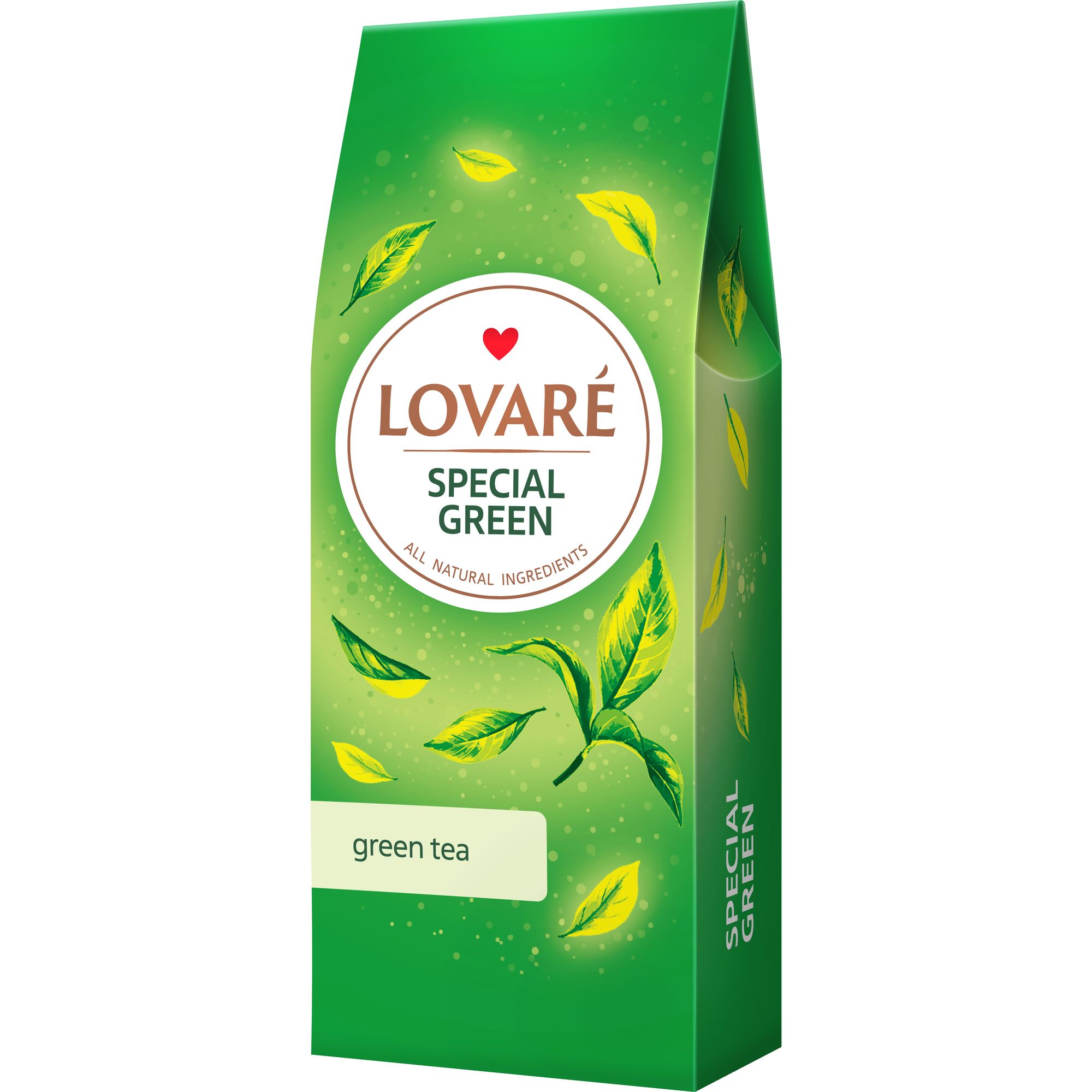 Набір: Чай зелений Lovare Special Green 80 г + Чорниця перетерта з цукром Премія стерилізована 250 г - фото 2