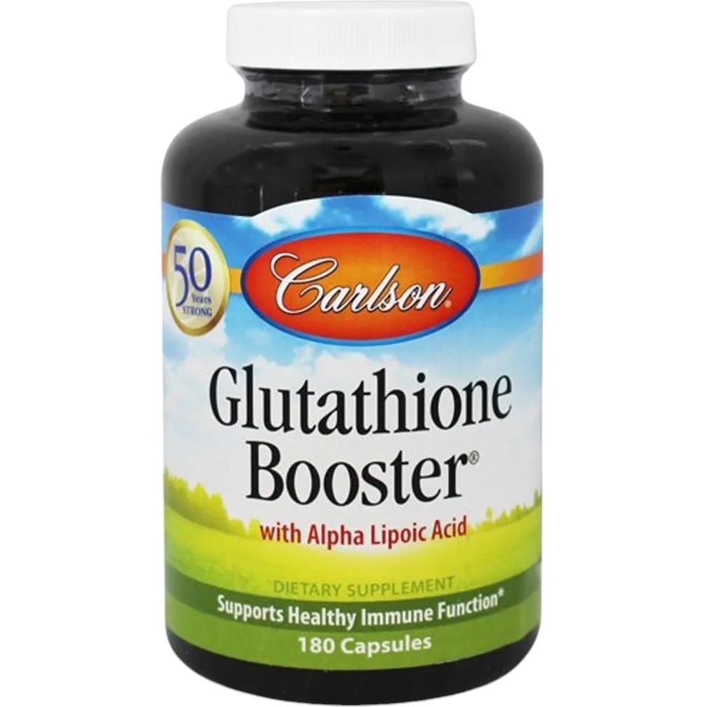 Усилитель глутатиона Carlson Glutathione Booster 180 капсул - фото 1