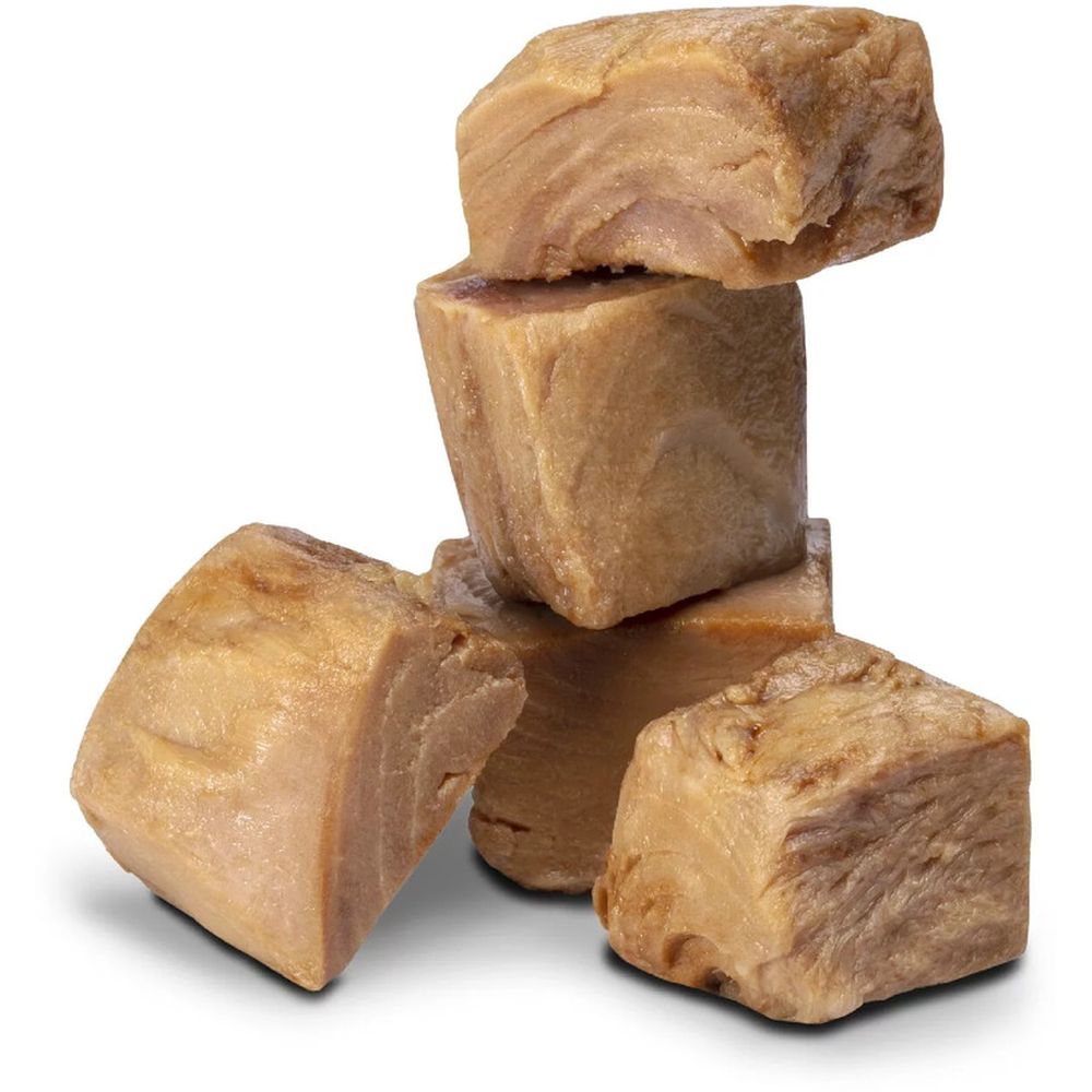 Ласощі для котів та собак Natural Kitty Meaty Cube 100%Tuna, у вигляді кубиків, тунець, 60 г - фото 3