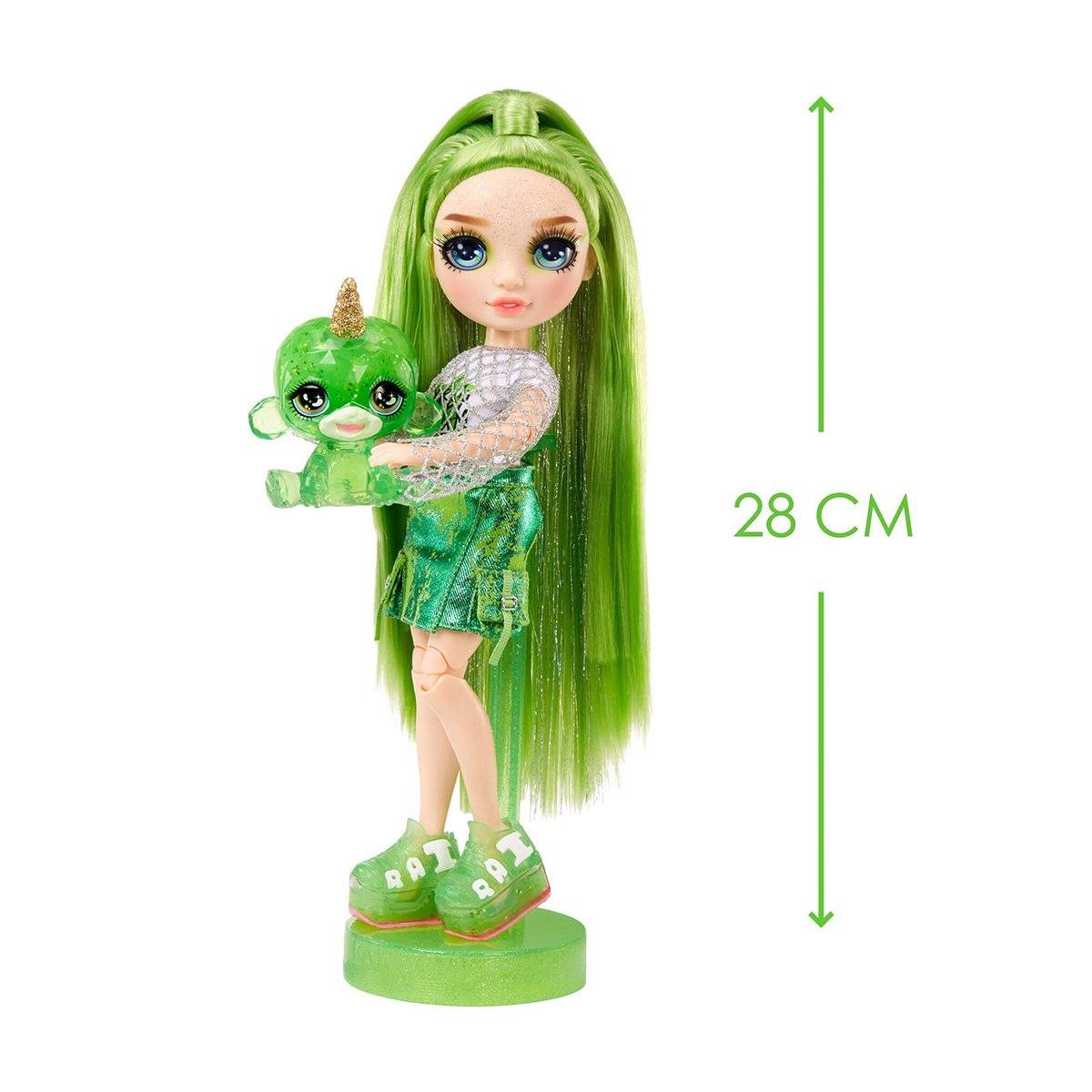 Кукла Rainbow High Classic Jade Hunter с аксессуарами и слаймом 28 см (120193) - фото 2