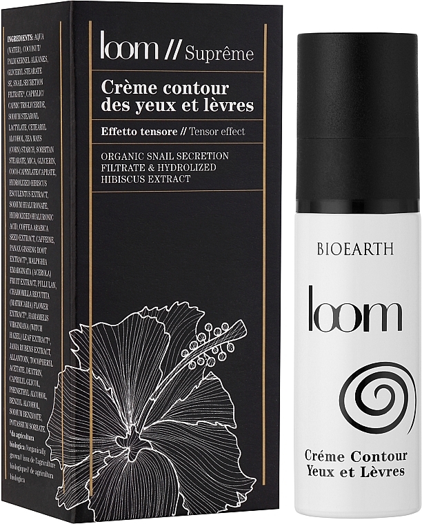 Крем для контура глаз и губ Bioearth Loom Creme Contour Yeux Et Levres 30 мл - фото 2