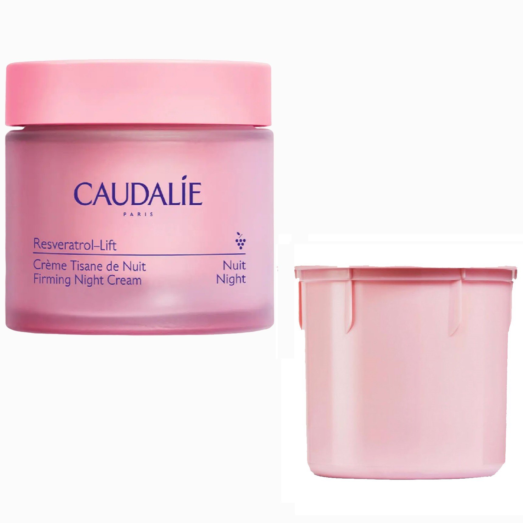 Ночной крем для лица Caudalie Resveratrol-Lift (сменный блок) 50 мл - фото 1