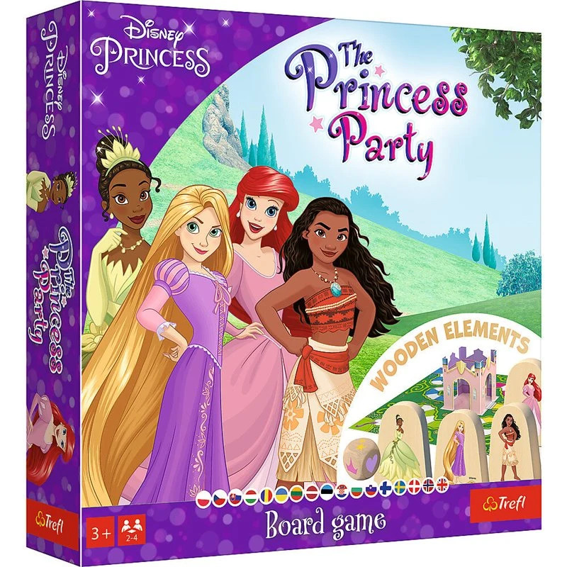 Настольная игра Trefl Дисней: Принцессы Вечеринка для принцесс (2434) - фото 1