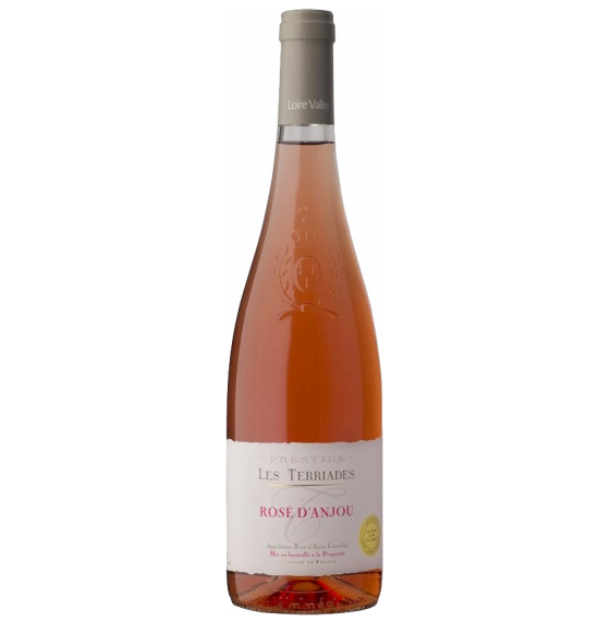 Вино Prestige Les Terriades Rose de Loire розовое, сухое,11,5%, 0,75 л (480091) - фото 1