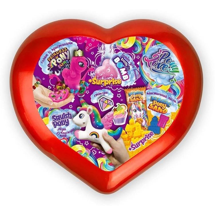 Набір креативної творчості Danko Toys Pony Love червоний BPS-01-02U - фото 2