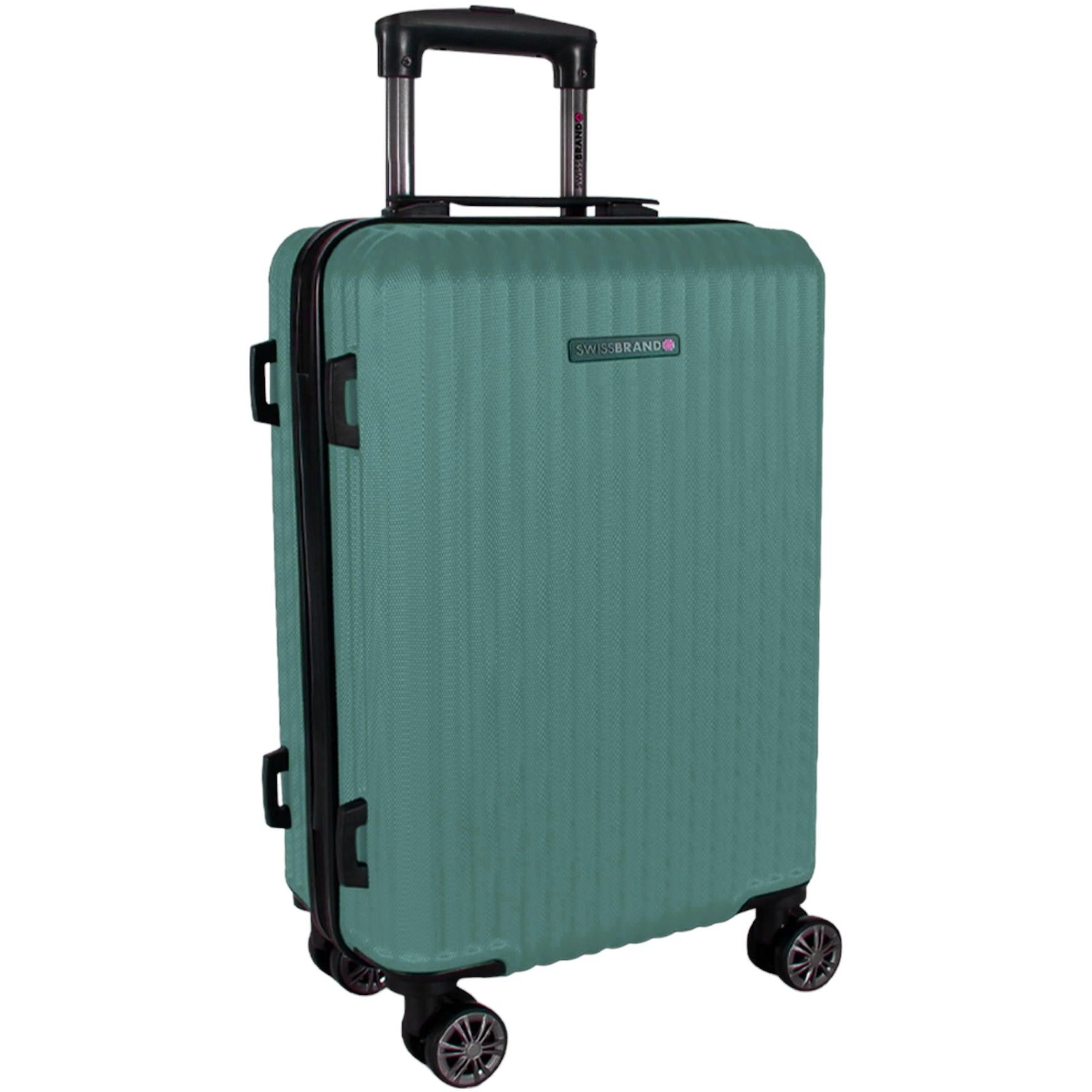 Чемодан Swissbrand Riga 2.0 L Sea Green (SWB_LHRIG509L) - фото 1