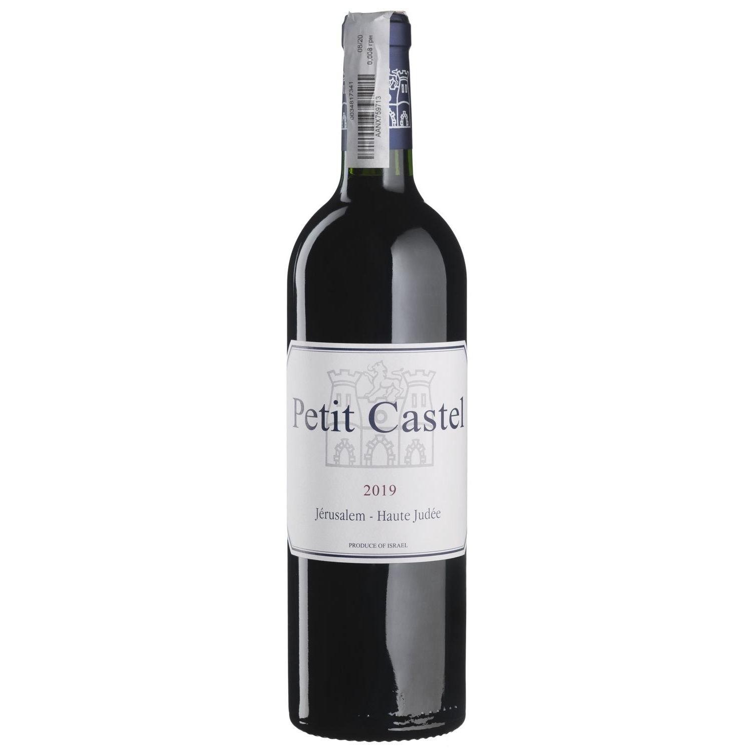 Вино Domaine du Castel Petit Castel 2019, красное, сухое, 0,75 л - фото 1