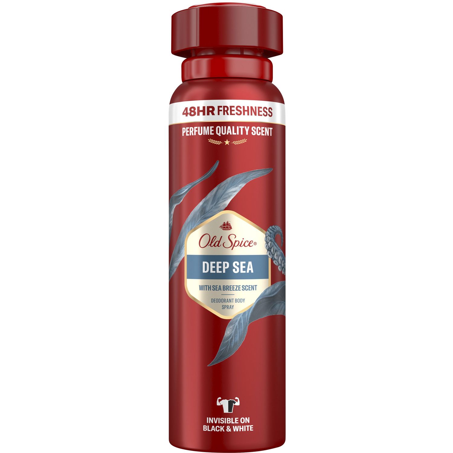 Аэрозольный дезодорант-антиперспирант Old Spice Deep sea с запахом океана, 150мл - фото 1