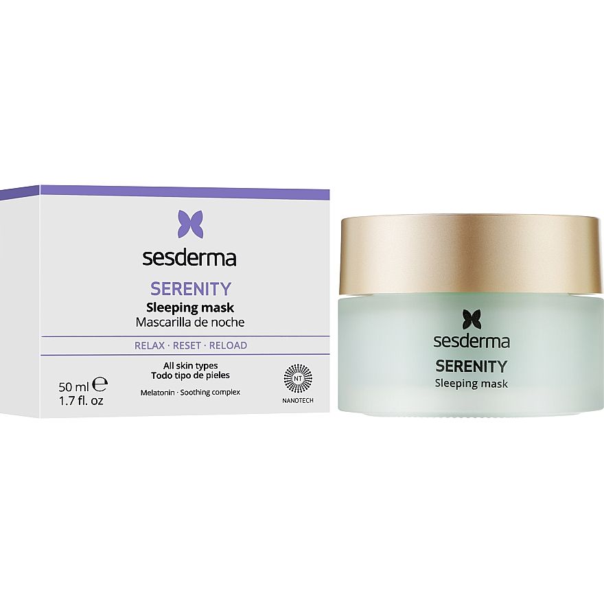 Ночная маска для лица Sesderma Serenity Sleeping Mask, 50 мл - фото 1