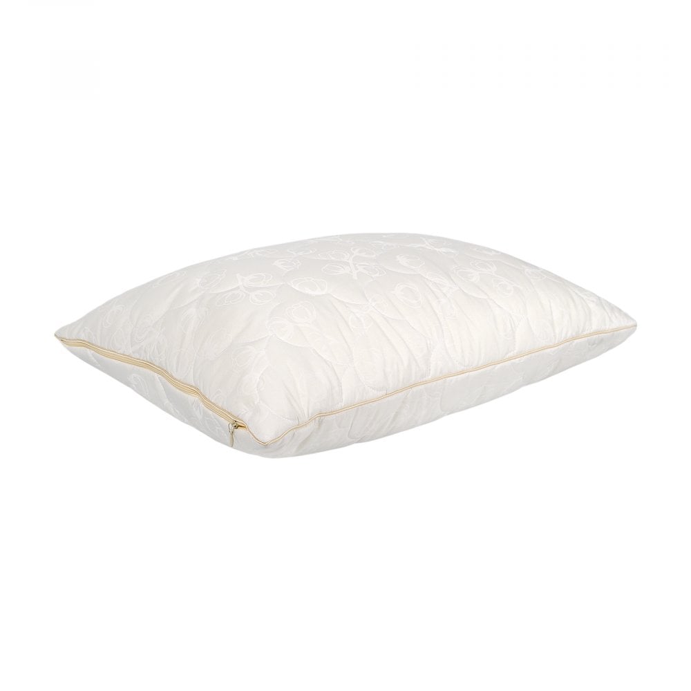 Ковдра з подушкою Lotus Home Cotton Extra, полуторна, молочна (svt-2000022304122) - фото 4
