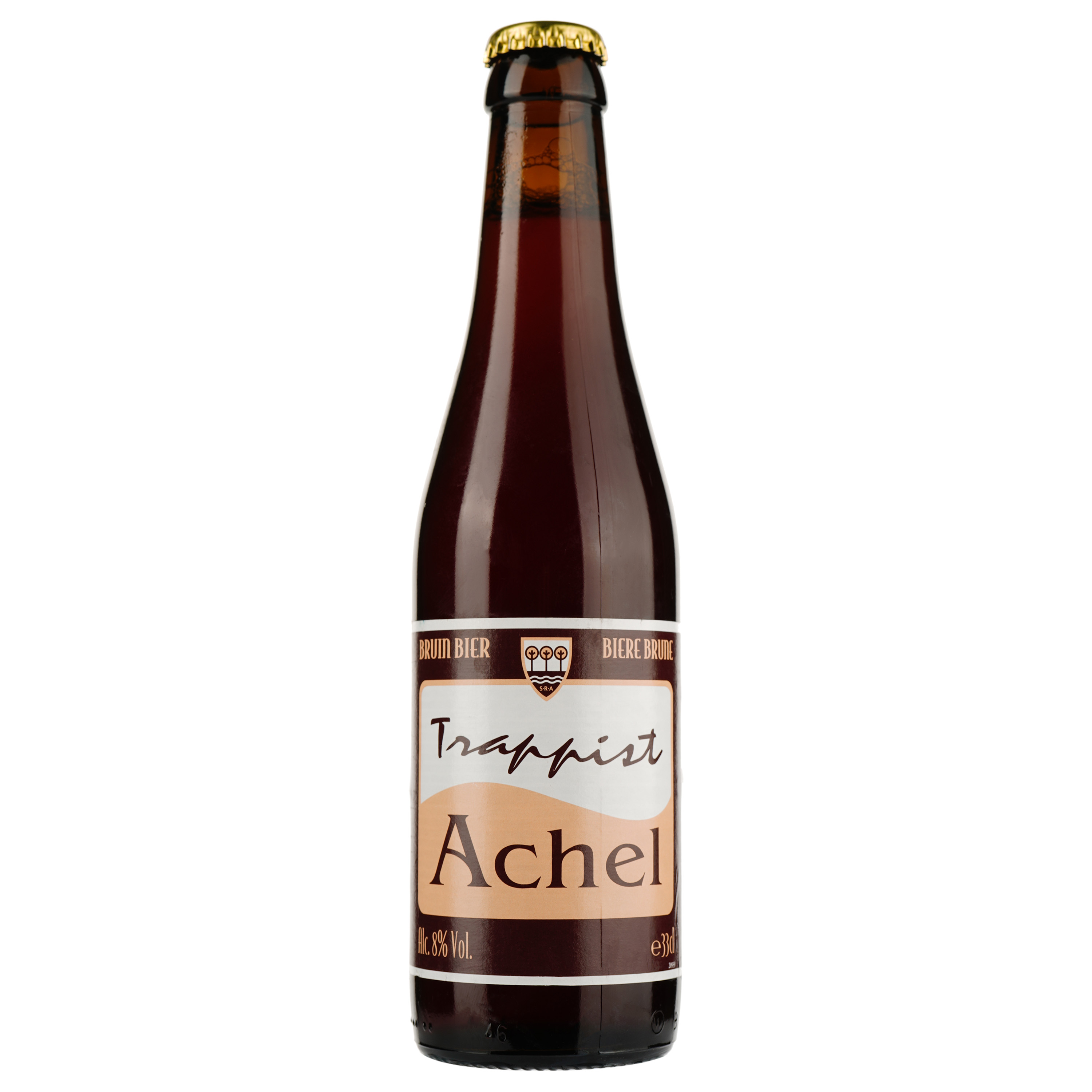 Пиво Achel Bruin, темное, нефильтрованное, 8%, 0,33 л - фото 1