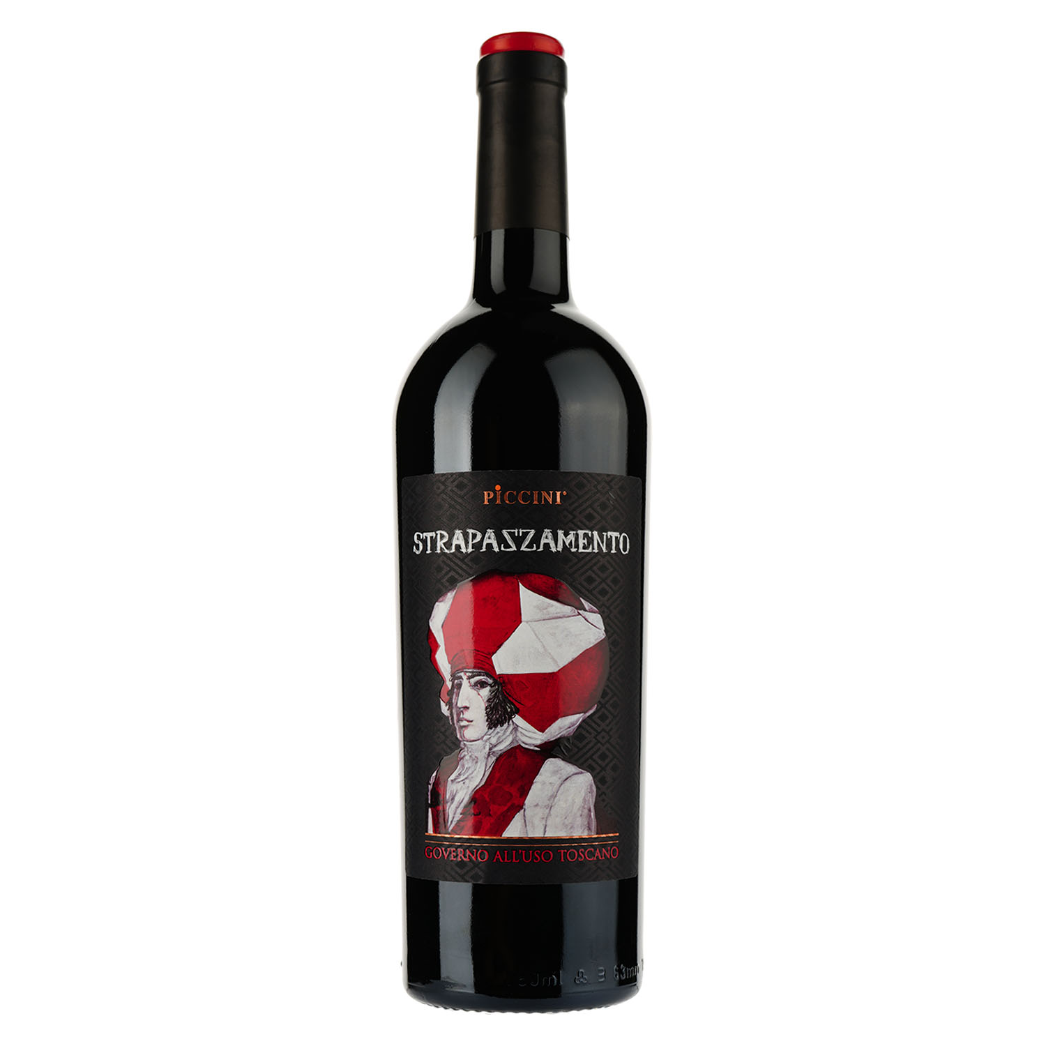 Вино Piccini Strapazzamento, червоне, напівсухе, 0,75 л (875439) - фото 1