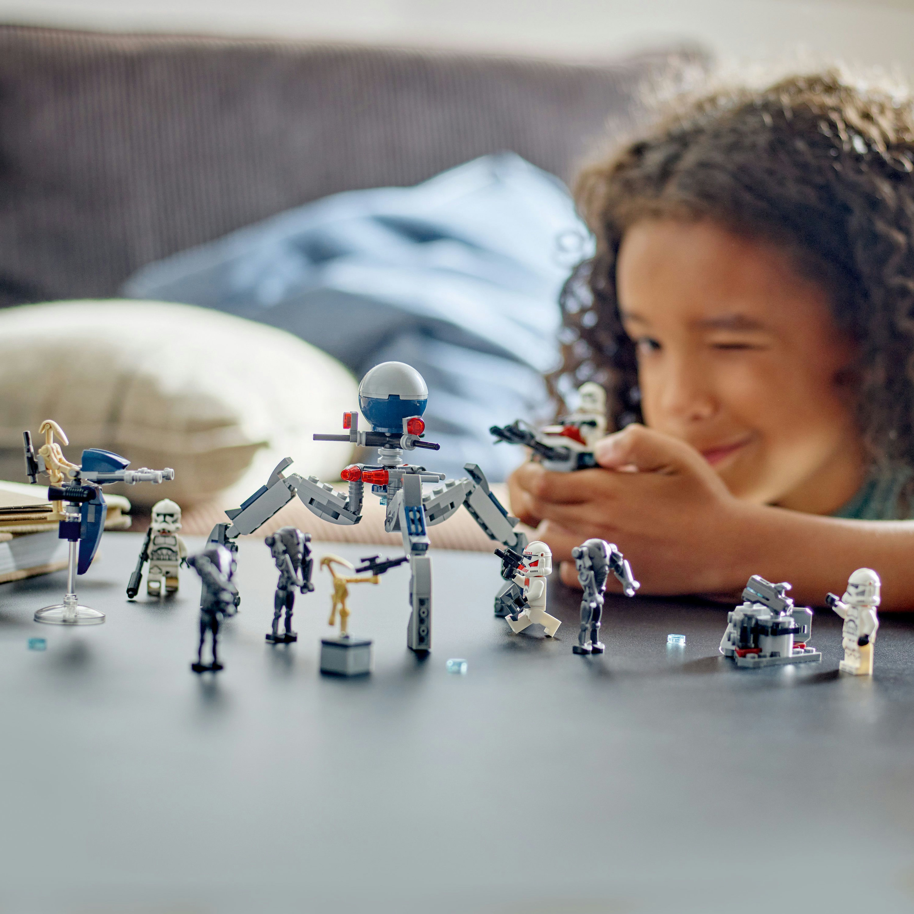 Конструктор LEGO Star Wars Клони-піхотинці й Бойовий дроїд бойовий набір 215 деталі (75372) - фото 4