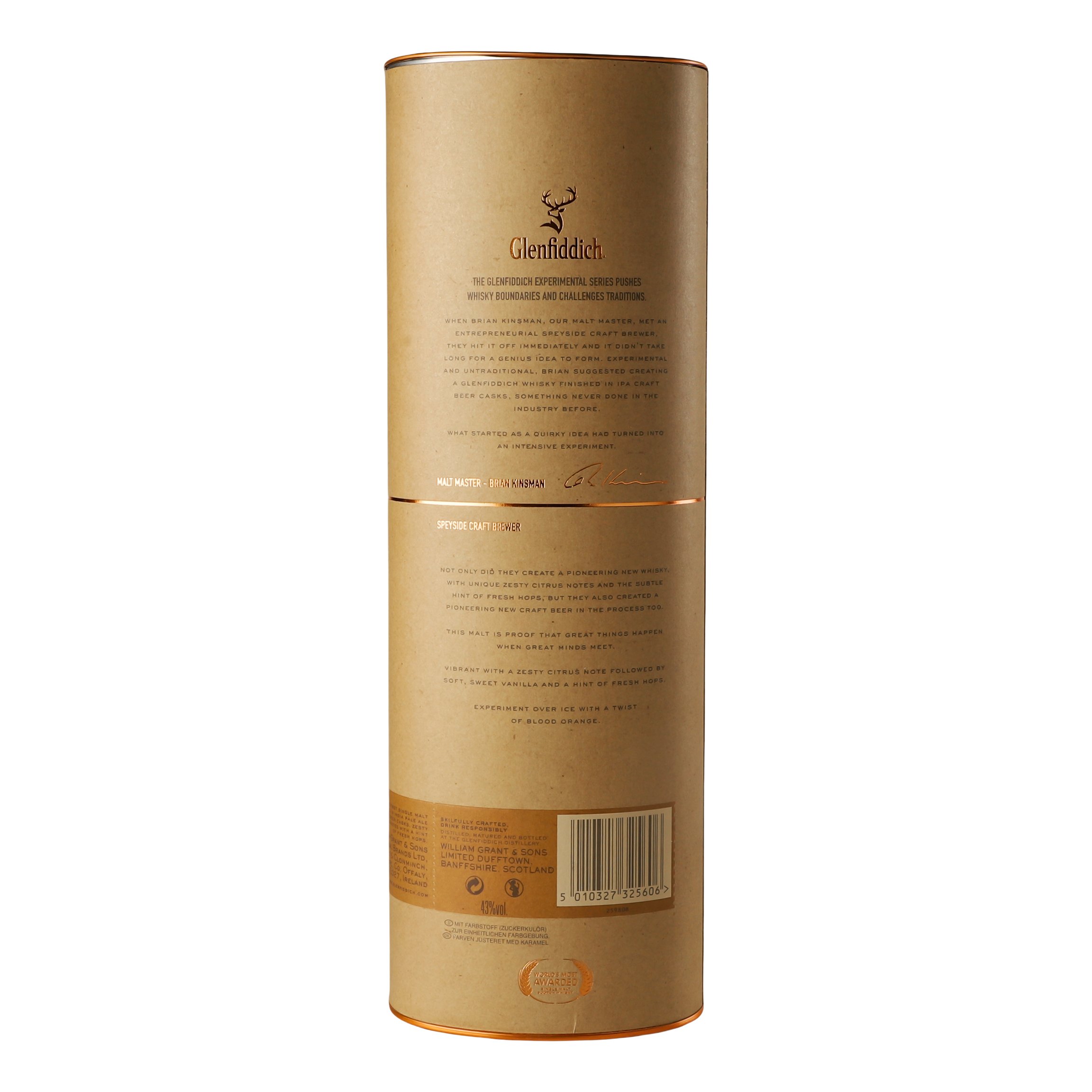 Виски Glenfiddich IPA Experiment Single Malt Scotch, 43%, 0,7 л (738372) - фото 4