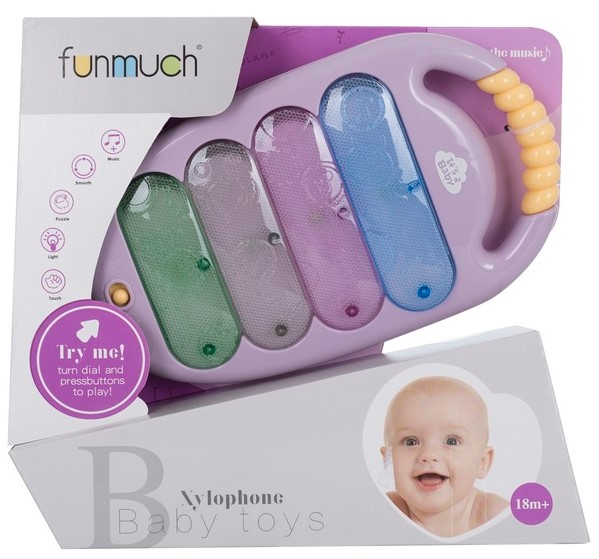 Музична іграшка Funmuch Ксилофон зі світловими ефектами (FM777-16) - фото 2