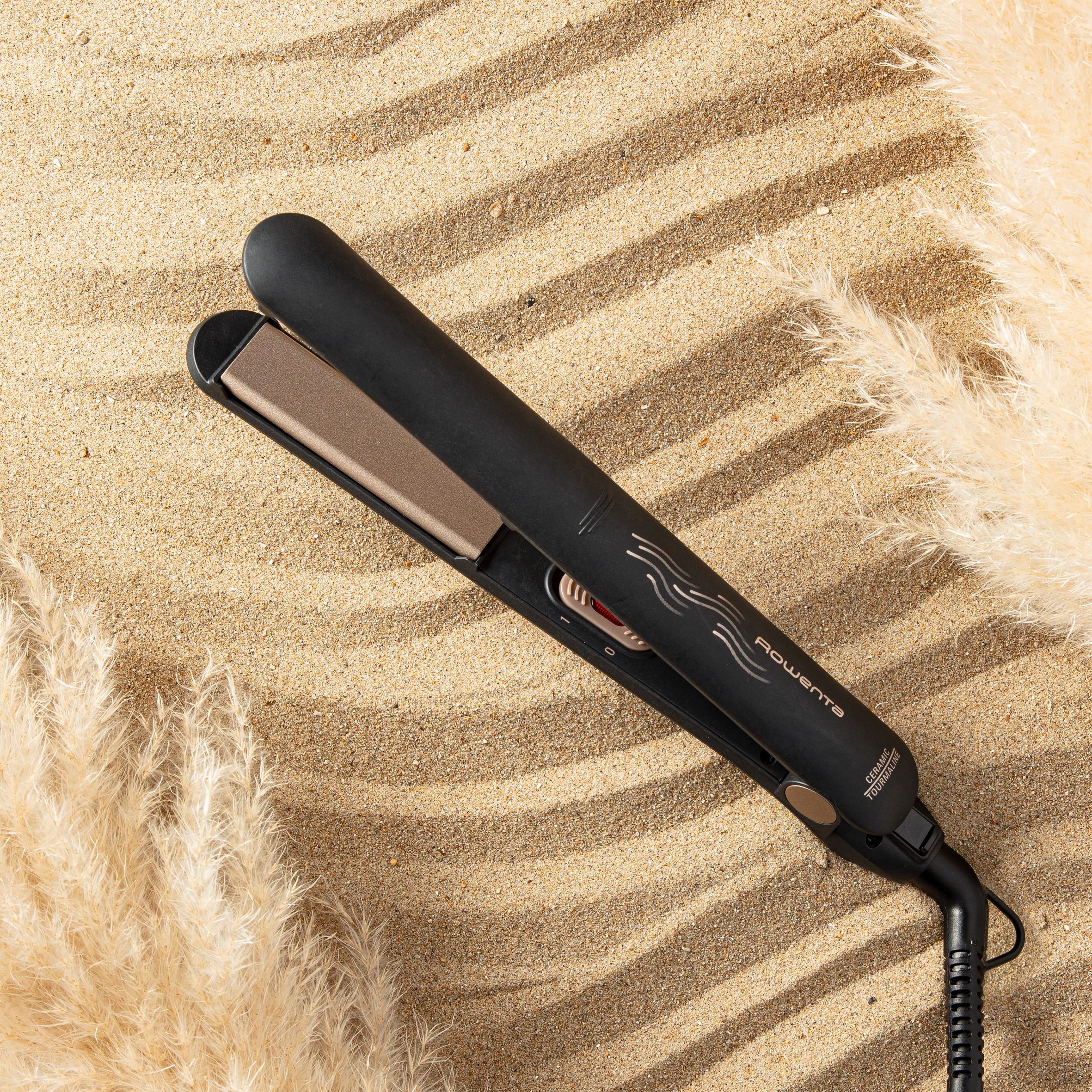 Выпрямитель для волос Rowenta Easyliss Dunes черный (SF1627F0) - фото 5