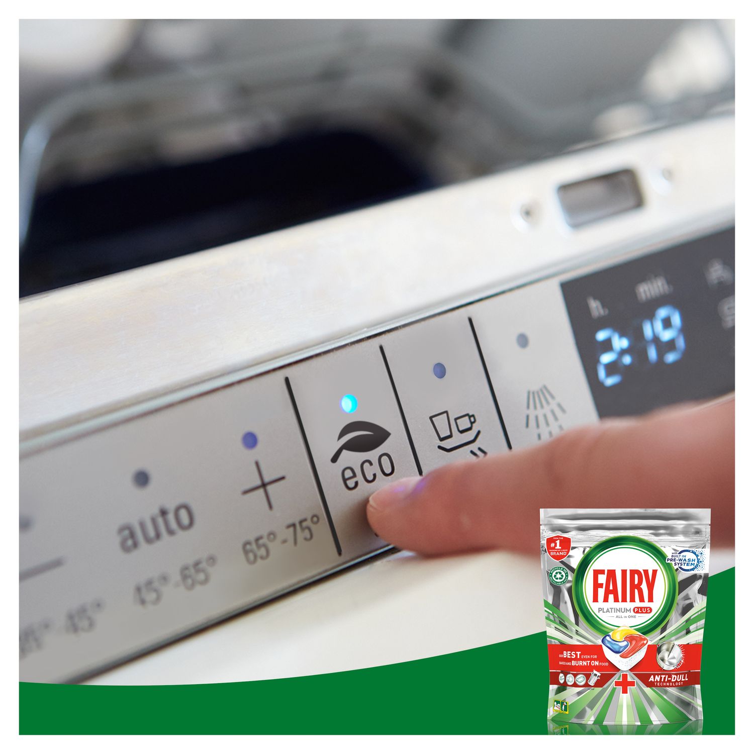 Таблетки для посудомийних машин Fairy Platinum Plus Лимон Все в одному 60 шт. - фото 4