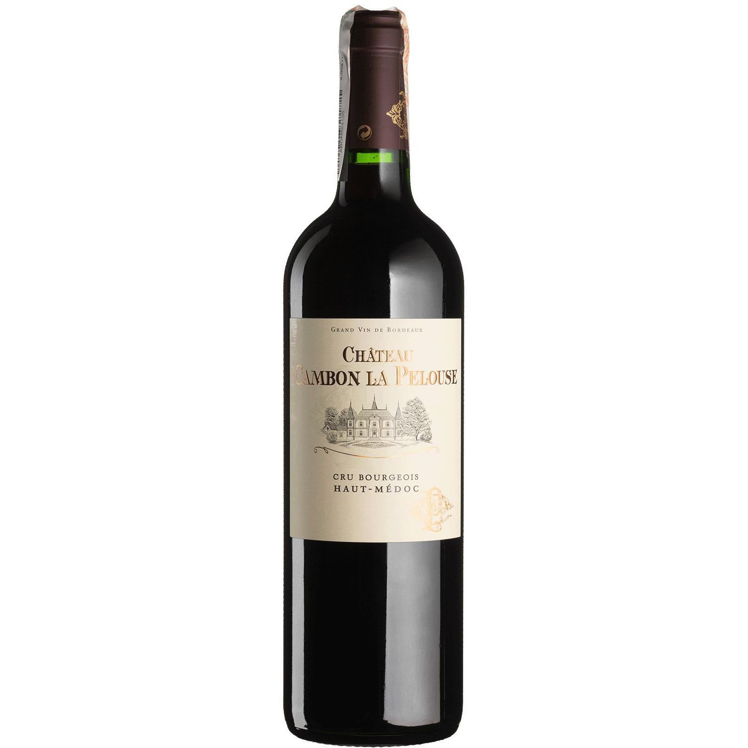 Вино Chateau Cambon la Pelouse 2015, червоне, сухе, 0,75 л - фото 1