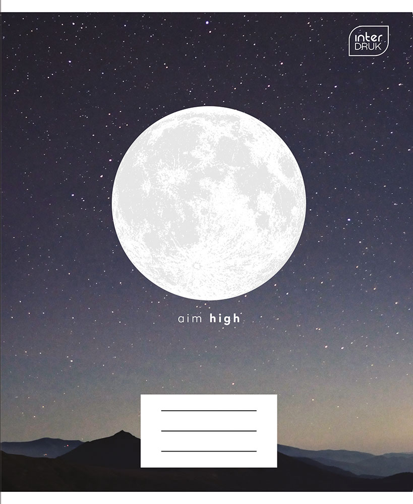 Набір учнівських зошитів Interdruk Premium Galaxy, лінія, А5+, 96 аркушів, 2 шт. (339546-2В) - фото 2