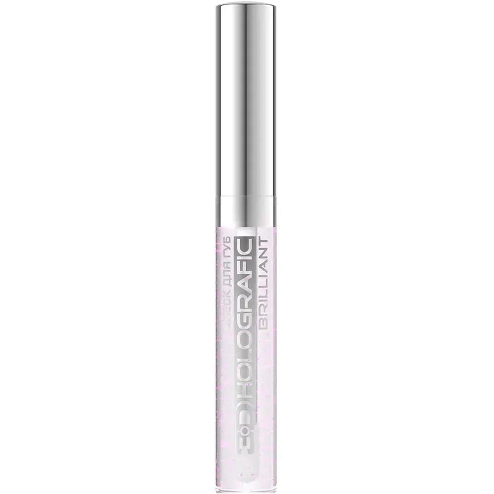 Photos - Lipstick & Lip Gloss Eveline Cosmetics Блиск для губ Eveline 3D Holografic Brilliant тон 80 9 мл  (LBL11HOL80N4)