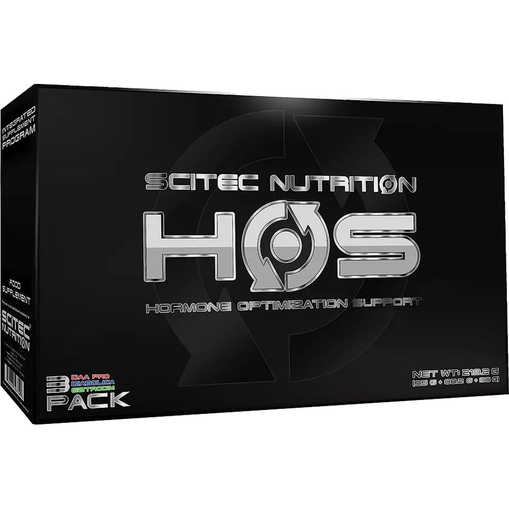 Бустер тестостерону Scitec Nutrition H.O.S. Trio Pack 250 капсул - фото 1