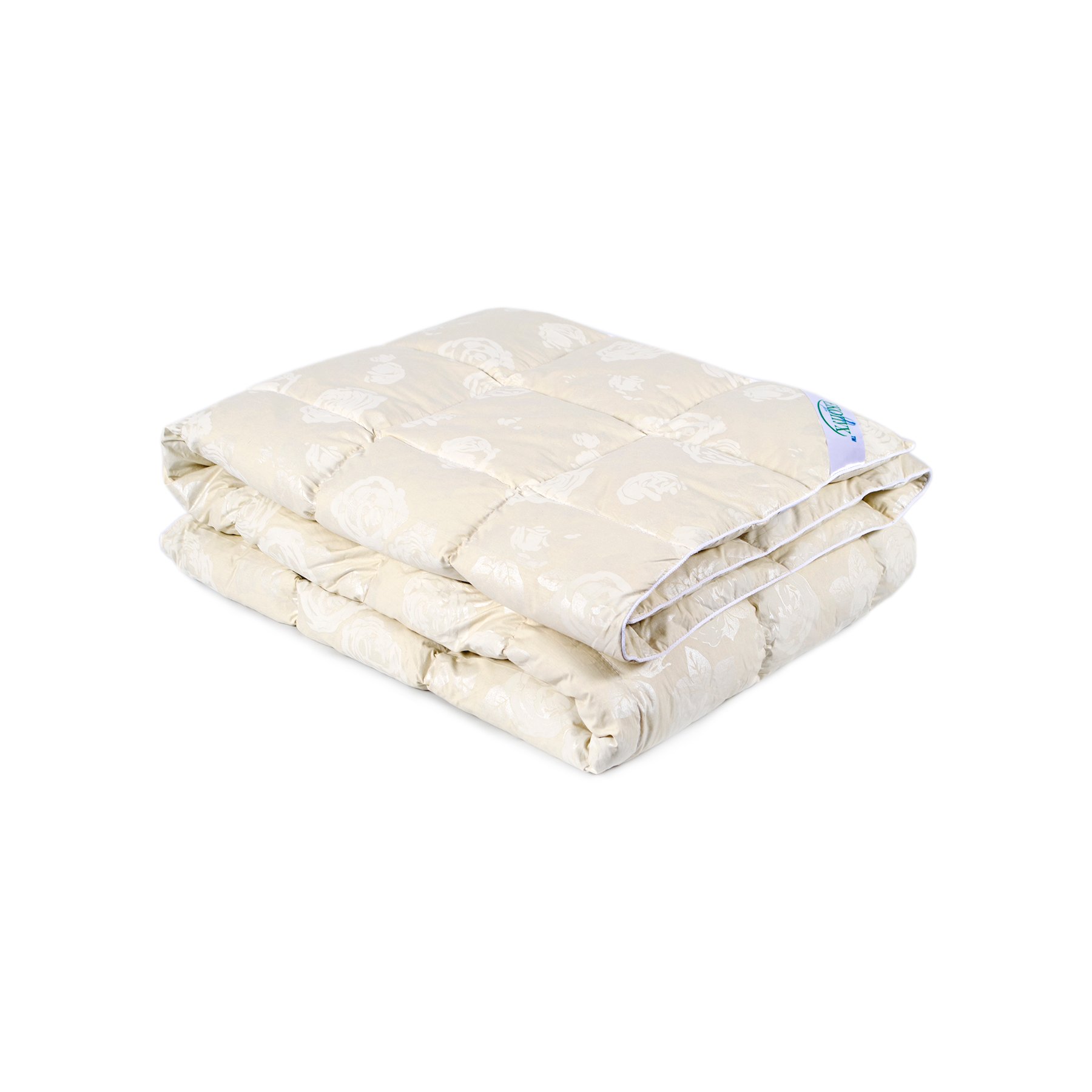 Одеяло Экопух, евростандарт, 220х200 см, бежевый (2700) - фото 1