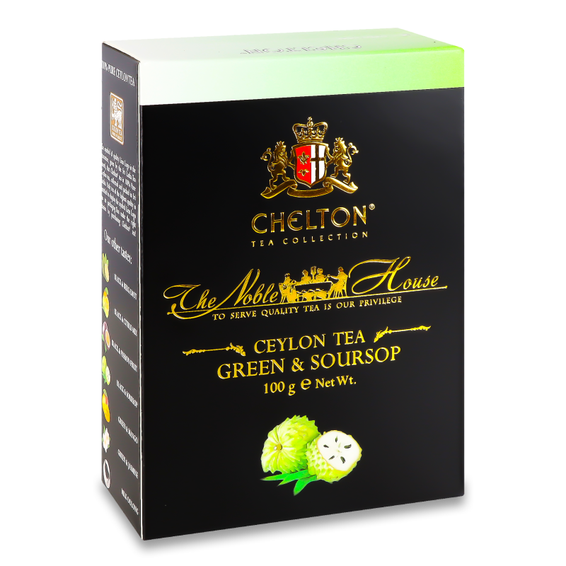 Чай зелений Chelton The Noble House Green&Soursop 100 г (935956) - фото 1