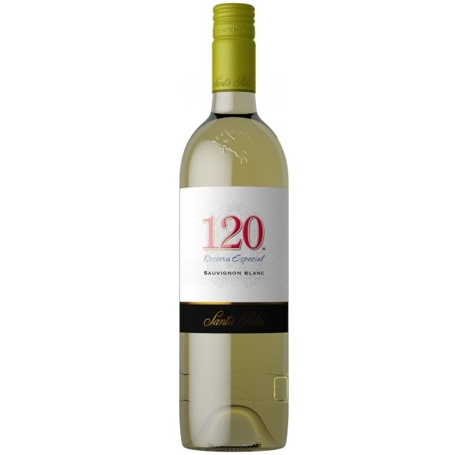 Вино Santa Rita 120 Sauvignon Blanc Reserva Especial D.O., белое, сухое, 11-14,5%, 0,75 л - фото 1
