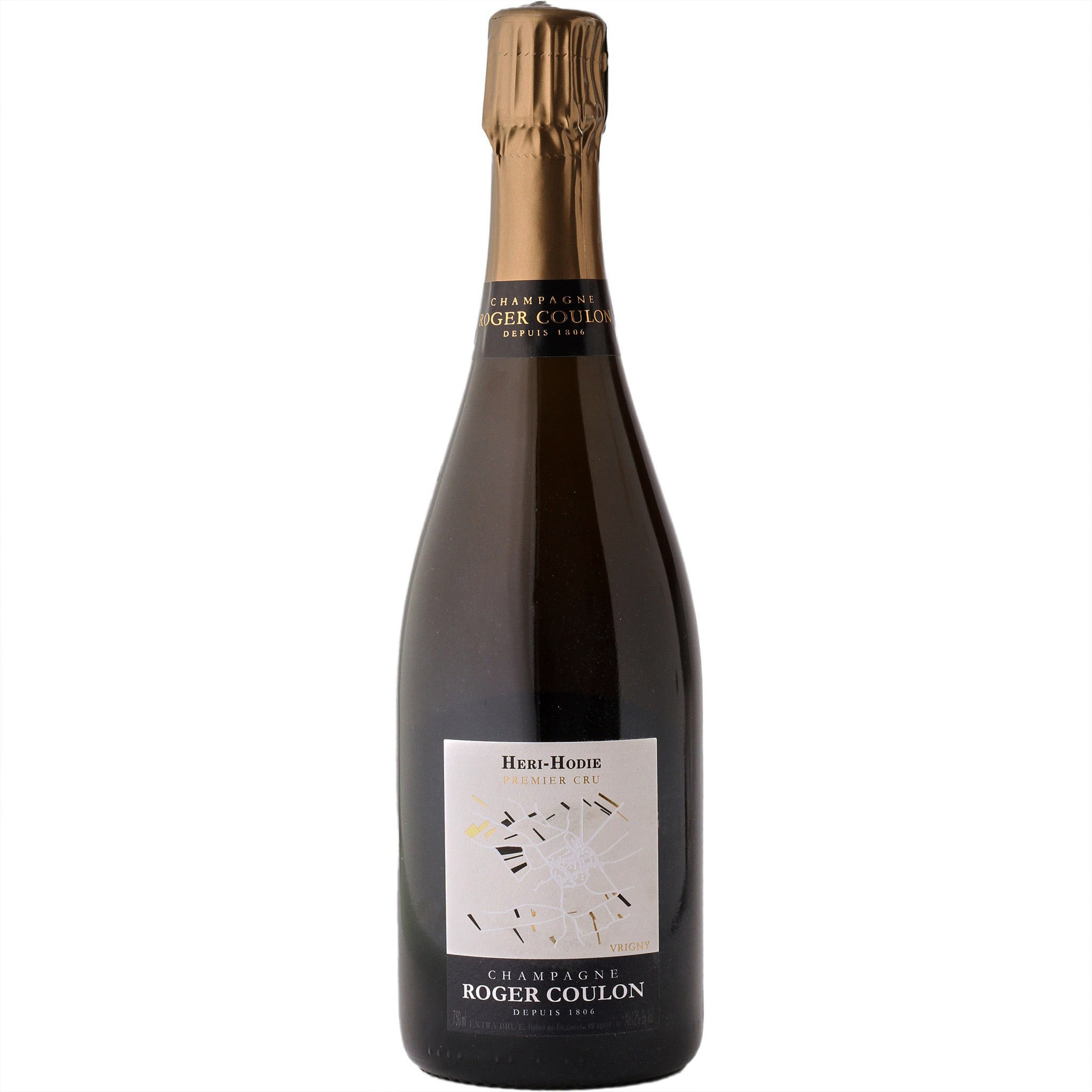 Шампанское Roger Coulon Les Hauts Partas Blanc de Blancs Grand Cru 2014 белое брют 0.75 л - фото 1