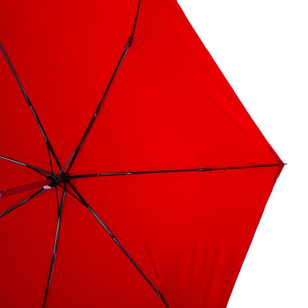 Жіноча складана парасолька повний автомат Fare 96 см червона - фото 2