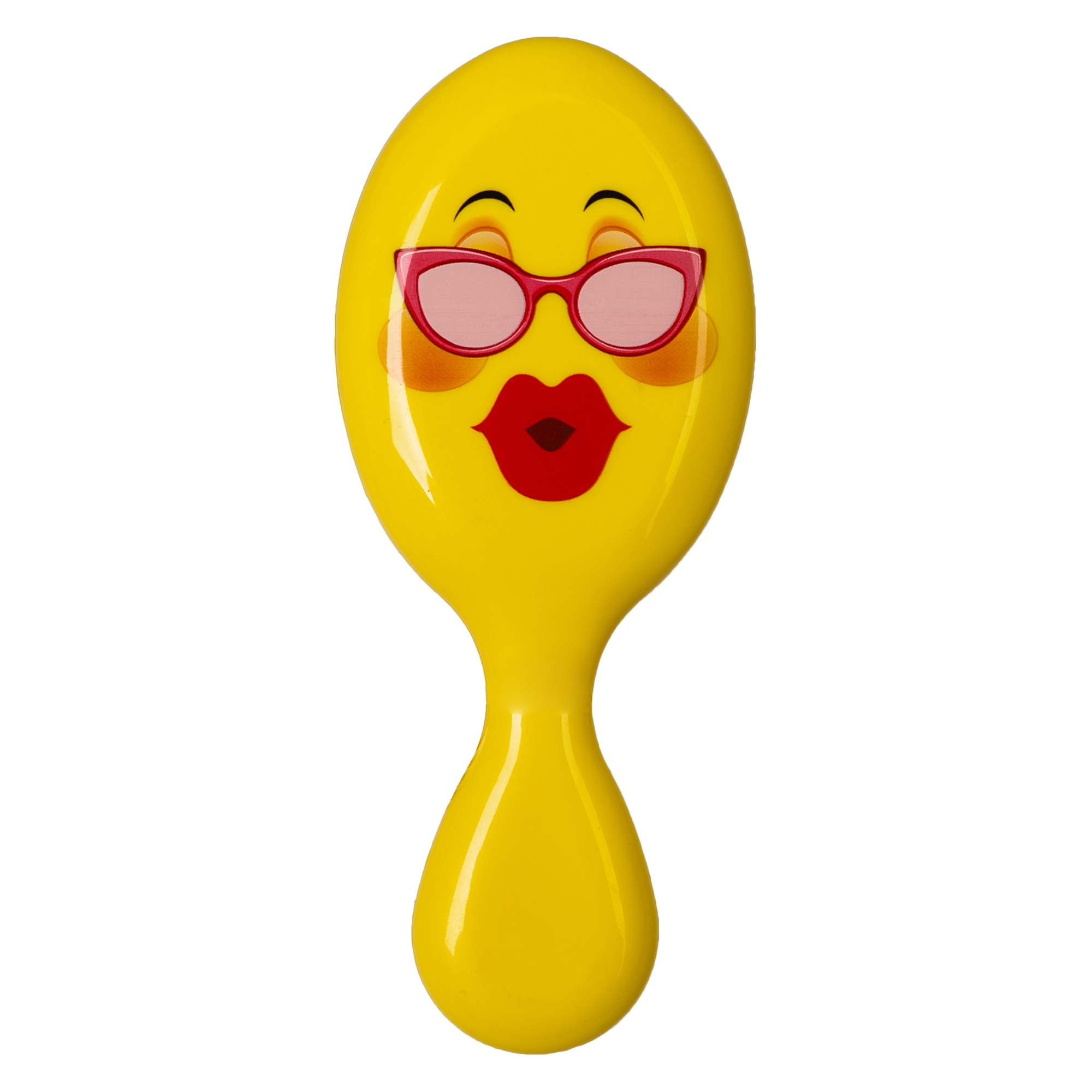 Щітка для волосся дитяча Titania Smiley, жовтий (1330 KIDS BOX роз очки) - фото 1